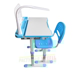 Комплект мебели B204 голубой, с подставкой для книг и светильником