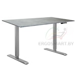 Cтол Manual DESKFIT DF100 серый/бетон Чикаго 1380х800х18 мм