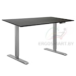 Cтол Manual DESKFIT DF100 серый/дуб мореный 1380х800х18 мм