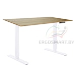 Cтол Manual DESKFIT DF100 белый/дуб натуральный 1200х650х18 мм
