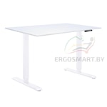 Cтол Manual DESKFIT DF100 белый/Ясень Тронхейм 1380х800х18 мм