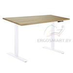 Cтол Manual DESKFIT DF100 белый/дуб натуральный 1380х800х25 мм