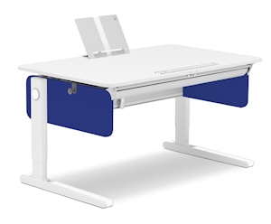 Письменный стол Champion Сomfort/боковины синие