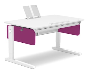 Письменный стол Champion Сomfort/боковины розовые